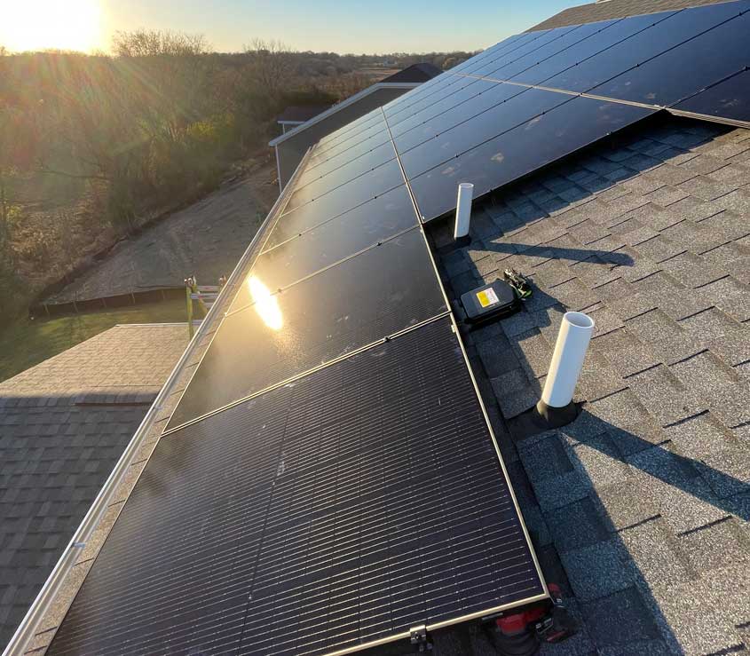 rooftop solar installation 2