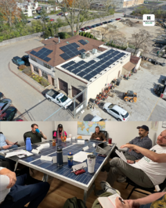 Why a Trusted Solar Installer Matters More Than Ever in 2026 1 Trusted solar installer evaluating roof for solar panels in Illinois