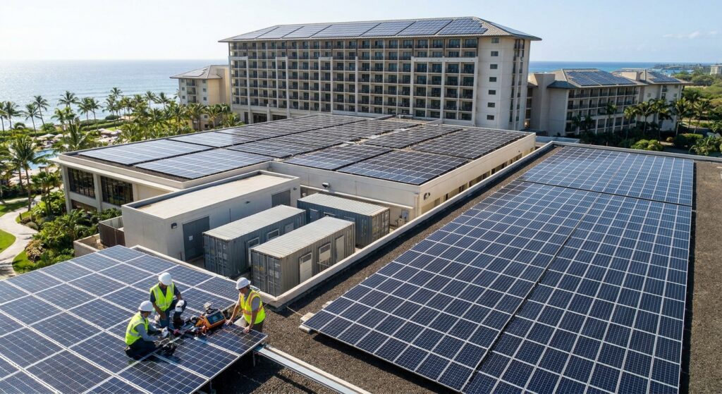 solar for hotels